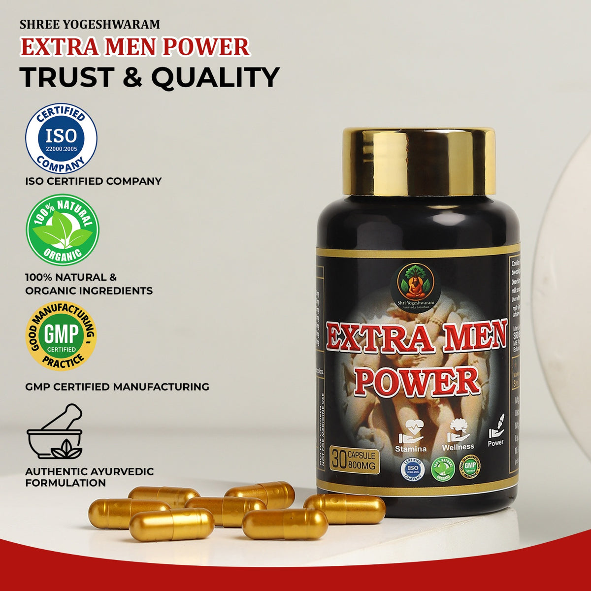 Extra men power capsule