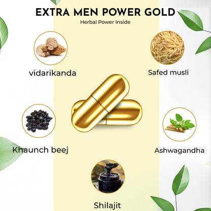 Gold extra men power capsule